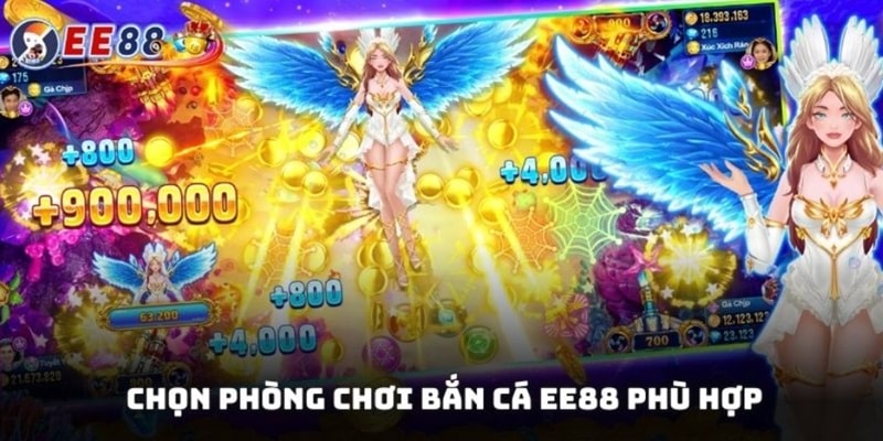 Chọn phòng chơi bắn cá EE88 phù hợp với cấp độ và ngân sách của bạn