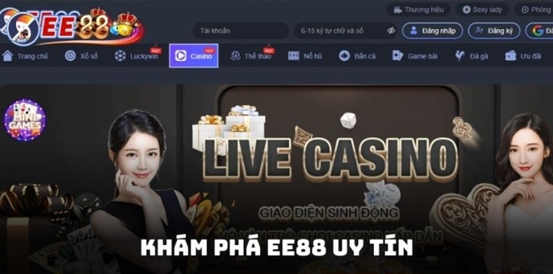 Trang chủ 11 Khám phá nhà cái EE88 uy tín với nhiều sản phẩm cá cược hấp dẫn
