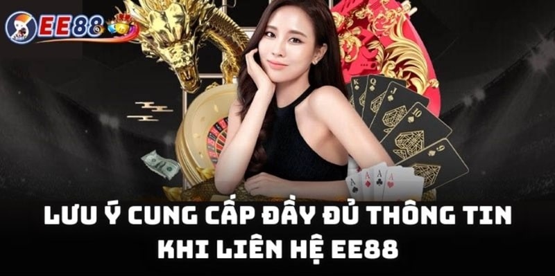 Liên hệ 3 Lưu ý cung cấp đầy đủ thông tin, giữ thái độ lịch sự