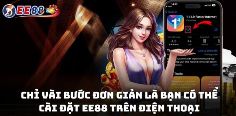 Hướng dẫn tải app EE88 trải nghiệm cá cược chỉ với 1 lần chạm 3 Chỉ vài bước đơn giản là bạn có thể cài đặt EE88 trên điện thoại