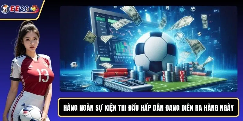 Hàng ngàn sự kiện thi đấu hấp dẫn đang diễn ra hằng ngày